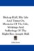 Bishop Hall, His Life and Times Or, Memoirs of the Life, Writings and Sufferings of the Right Rev. Joseph Hall cover