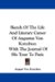 Sketch of the Life and Literary Career of Augustus Von Kotzebue : With the Journal of His Tour to Paris cover