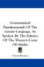 Grammatical Fundamentals of the Innuit Language, As Spoken by the Eskimo of the Western Coast of Alaska cover