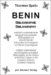 Benin-Bibliographie : Mehrfach Systematisierte, Bilingual Kommentierte Bibliographie Zur Geschichte Der Edo-Kultur Im Konigreich Von Benin (Sud-Nigeria) = Benin-Bibliography  Multiply Systematised and Bilingually Annotated Bibliography on the History of the Edo-Cu cover