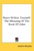 Peace Within Yourself : The Meaning of the Book of John cover