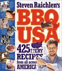 Steven Raichlen's BBQ USA : 425 Fiery Recipes from All Across America [Click for larger image]