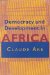 Democracy & Development in Africa cover