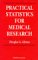 Practical Statistics for Medical Research cover