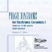 Phase Diagrams for Electronic Ceramics I : Dielectric Ti, Nb, and Ta Oxide Systems cover