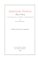 American Fiction, 1851-1875 cover