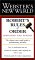 Webster's New World Robert's Rules of Order : Simplified and Applied cover