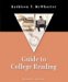 Guide To College Reading cover