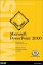 Microsoft Powerpoint 2000 Mous Cheat Sheet cover