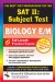 Biology E/M : The Best Test Preparation for the Sat II  Subject Test cover