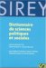 Dictionnaire De Sciences Politiques Et Sociales cover