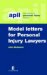 Apil Model Letters for Personal Injury Lawyers cover