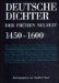 Deutsche Dichter Der Fruhen Neuzeit (1450-1600) : Ihr Leben Und Werk cover