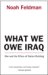 What We Owe Iraq : War And The Ethics of Nation Building cover