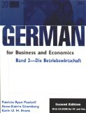 German for Business and Economics : Band 2- Die Betriebswirtschaft [Click for larger image]