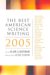 The Best American Science Writing 2005 cover
