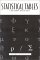 Statistical Tables cover