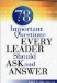 78 Important Questions Every Leader Should Ask and Answer cover