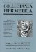 Collectanea Hermetica cover