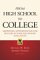 From High School to College : Improving Opportunities for Success in Postsecondary Education cover