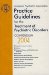 American Psychiatric Association Practice Guidelines for the Treatment of Psychiatric Disorders : Compendium 2004 cover