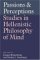 Passions & Perceptions : Studies in Hellenistic Philosophy of Mind  Proceedings of the Fifth Symposium Hellenisticum cover
