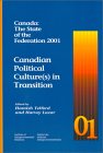Canada : The State of the Federation 2001  Canadian Political Culture(S) in Transition [Click for larger image]