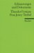 Theodor Fontane, Frau Jenny Treibel cover