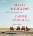 What Remains : A Memoir of Fate, Friendship, and Love cover