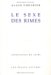 Le Sexe Des Rimes cover