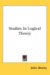  Studies in Logical Theory