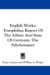English Works : Toxophilus; Report of the Affairs and State of Germany; the Scholemaster cover
