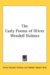 The Early Poems of Oliver Wendell Holmes cover