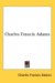 Charles Francis Adams cover