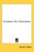 Lectures on Education cover