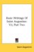 Basic Writings of Saint Augustine cover