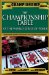 Championship Table : At the World Series of Poker (1970-2007) cover