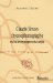 Claude Simon Chronophotographe Ou Les Onomatopees Du Temps cover
