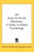 The Basis of Social Relations : A Study in Ethnic Psychology cover