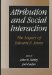 Attribution and Social Interaction : The Legacy of Edward E. Jones cover