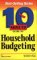  10 Minute Guide to Household Budgeting