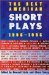 The Best American Short Plays 1995-1996 cover