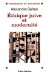 Ethique Juive Et Modernite cover