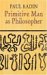 Primitive Man As Philosopher cover