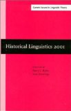 Historical Linguistics 2001 : Selected Papers from the 15th International Conference on Historical Linguistics, Melbourne, 13-17 August 2001 [Click for larger image]