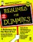 Resumes for Dummies cover