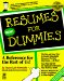 Resumes for Dummies cover