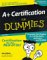 A+ Certification for Dummies cover