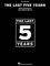 The Last Five Years cover