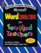 Microsoft Word 2000/2001 for Terrified Teachers cover